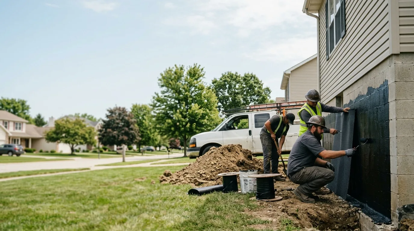 Basement Waterproofing in Petersburg, IL near me